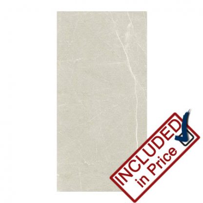 Davenport Cream Matt Marble Effect Wall Tile