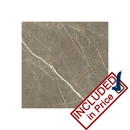 Davenport Brown Matt Marble Effect Floor Tile