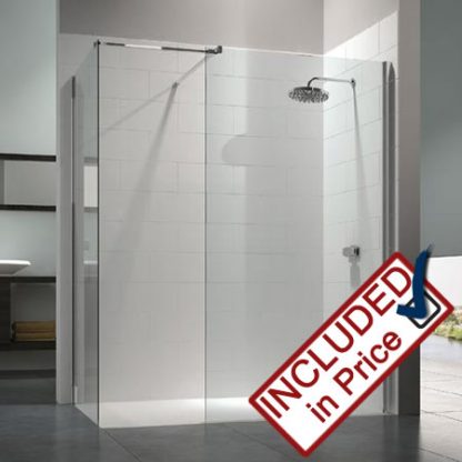 Walk In Shower End panel 800mm