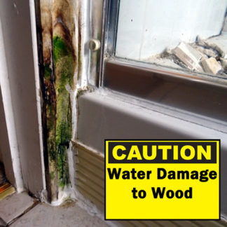 Water Damage To wood