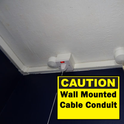 Wall mounted Cable conduit