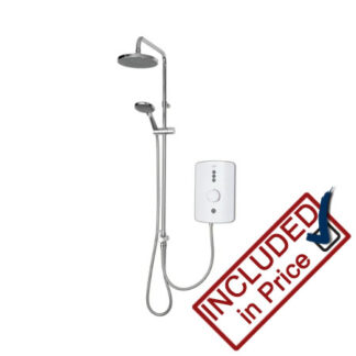 Danzi DuElec 10.5kW Electric Shower White