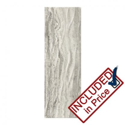 Classic Grey Marble Effect Decor Tile