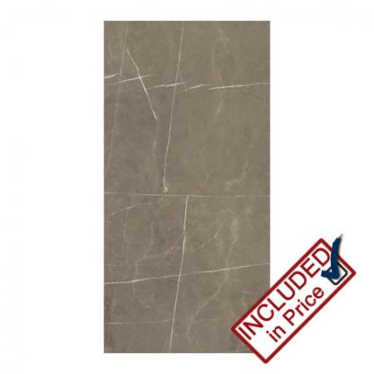 Dallas Dark Brown Gloss Marble Effect Wall Tile