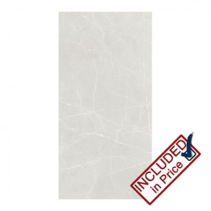 Dallas Cream Gloss Marble Effect Wall Tile