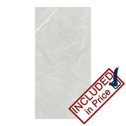 Davenport Light Grey Matt Marble Effect Wall Tile