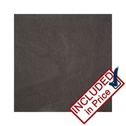 Sand Wash Black Anti Slip Porcelain Floor Tile 600x600mm