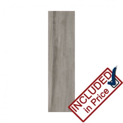 Ribera Grey Wood Effect Porcelain Tile