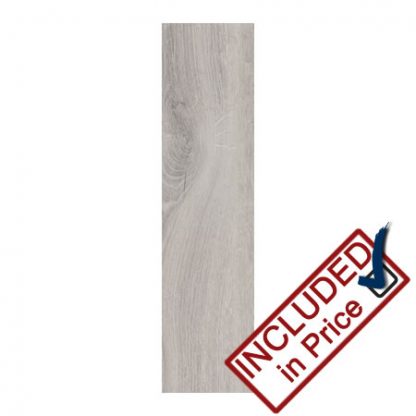 Andes Light Grey Wood Effect Porcelain Floor Tile