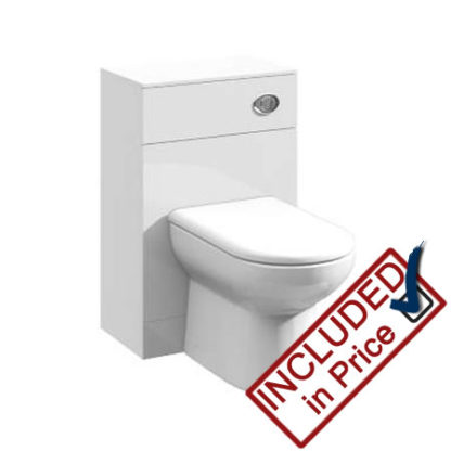 Villia Vision Standard Vanity Back To Wall Toilet Unit