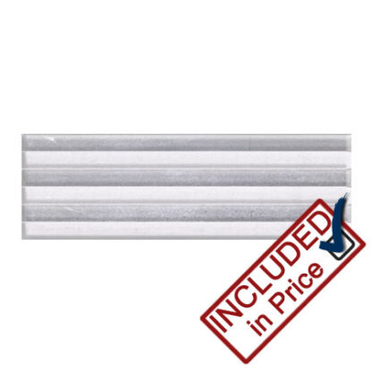 Kite Stripe Relieve Decor Gris Tiles