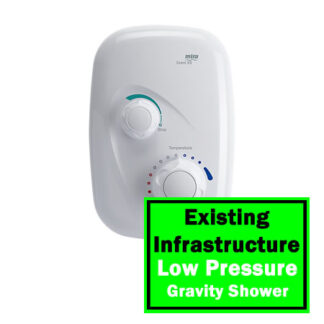 Low Pressure Gravity Shower