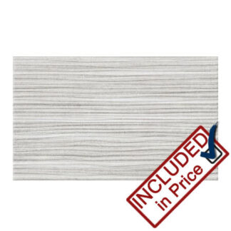 Dundee Gris Decor Ceramic Tile 333mm by 550mm