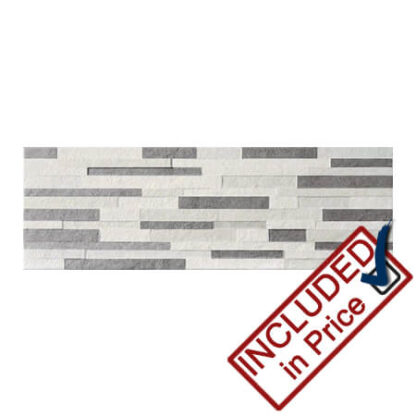 Trend Gris Decor Ceramic Tile 250mm by 750mm