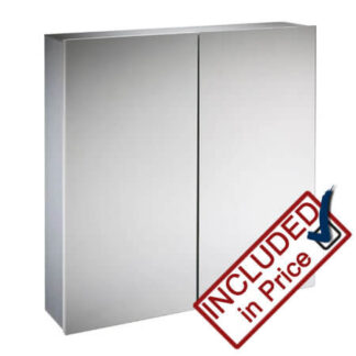 Tavistock Balance Double Door Aluminium Bathroom Cabinet