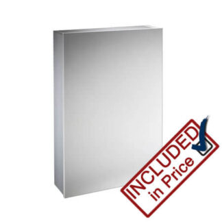 Tavistock Balance Single Door Aluminium Bathroom Cabinet